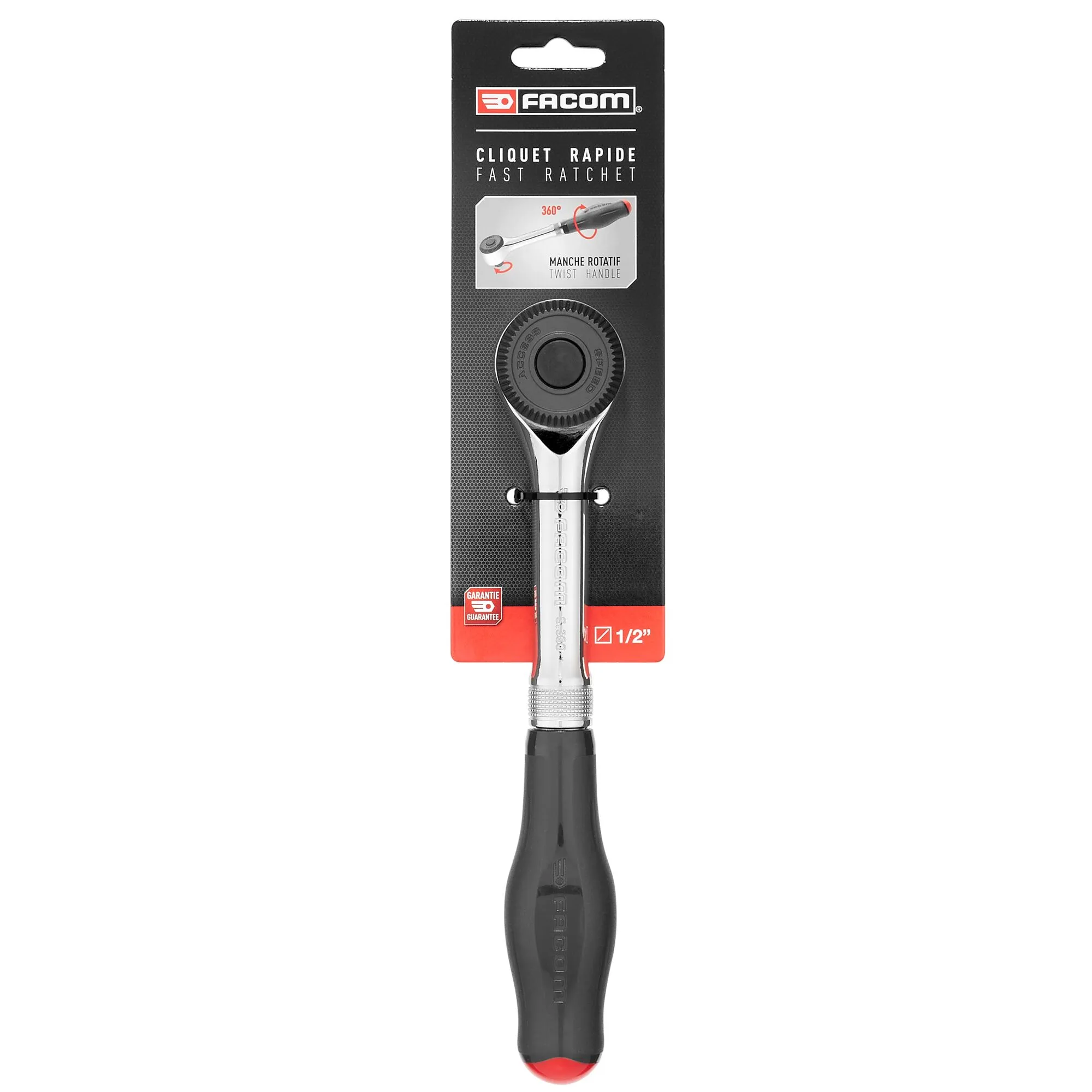 1/2" twist handle ratchet