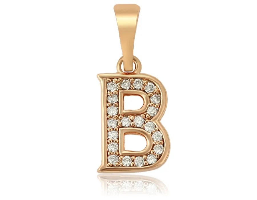 18k Gold plated Initial Letter Necklace