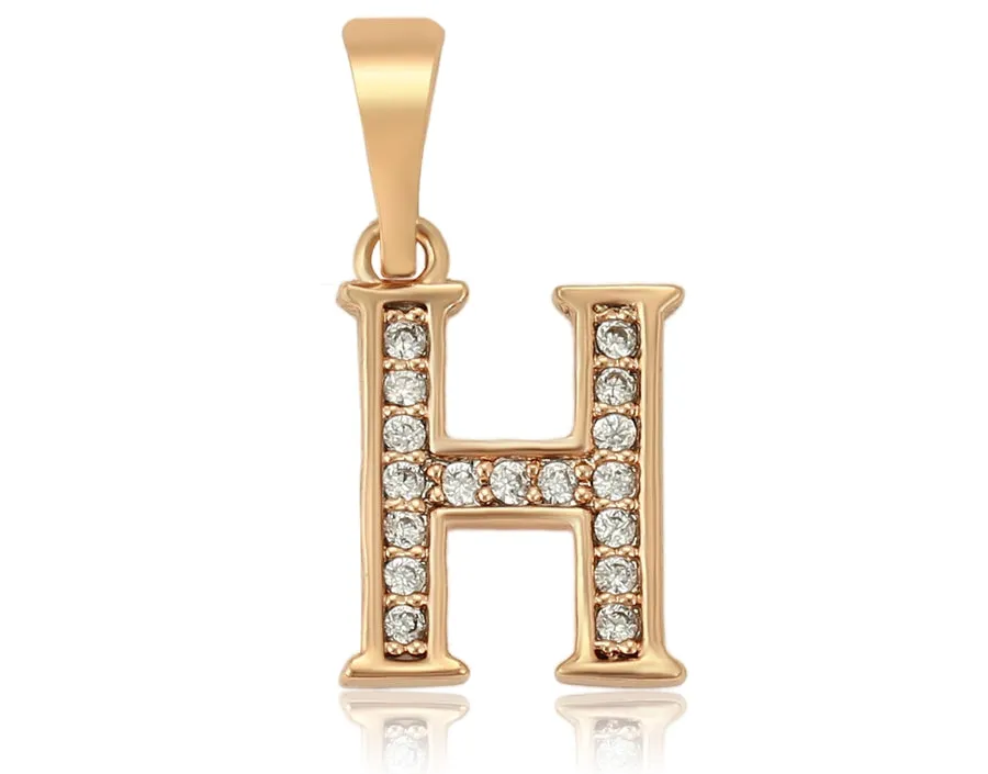 18k Gold plated Initial Letter Necklace