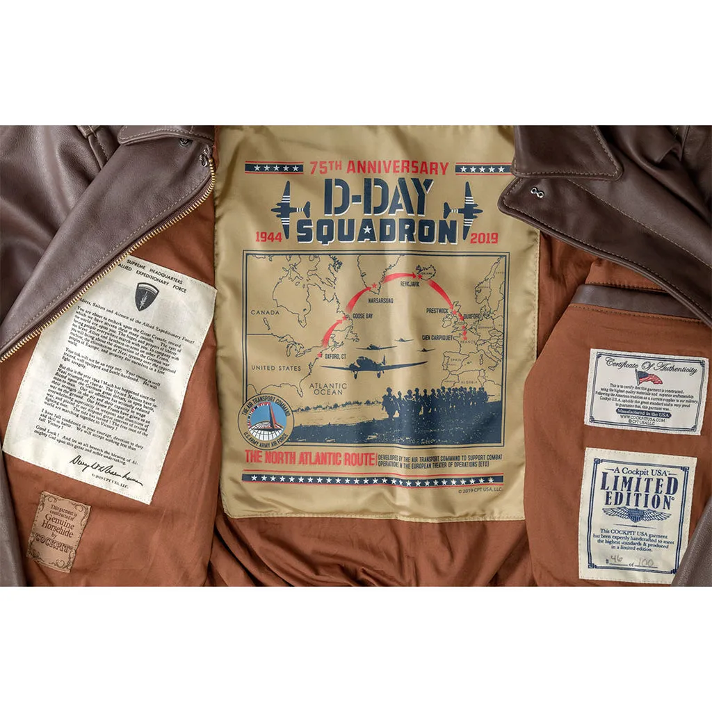 75th Anniversary D-Day Jacket (Limited Edition) | Cockpit USA