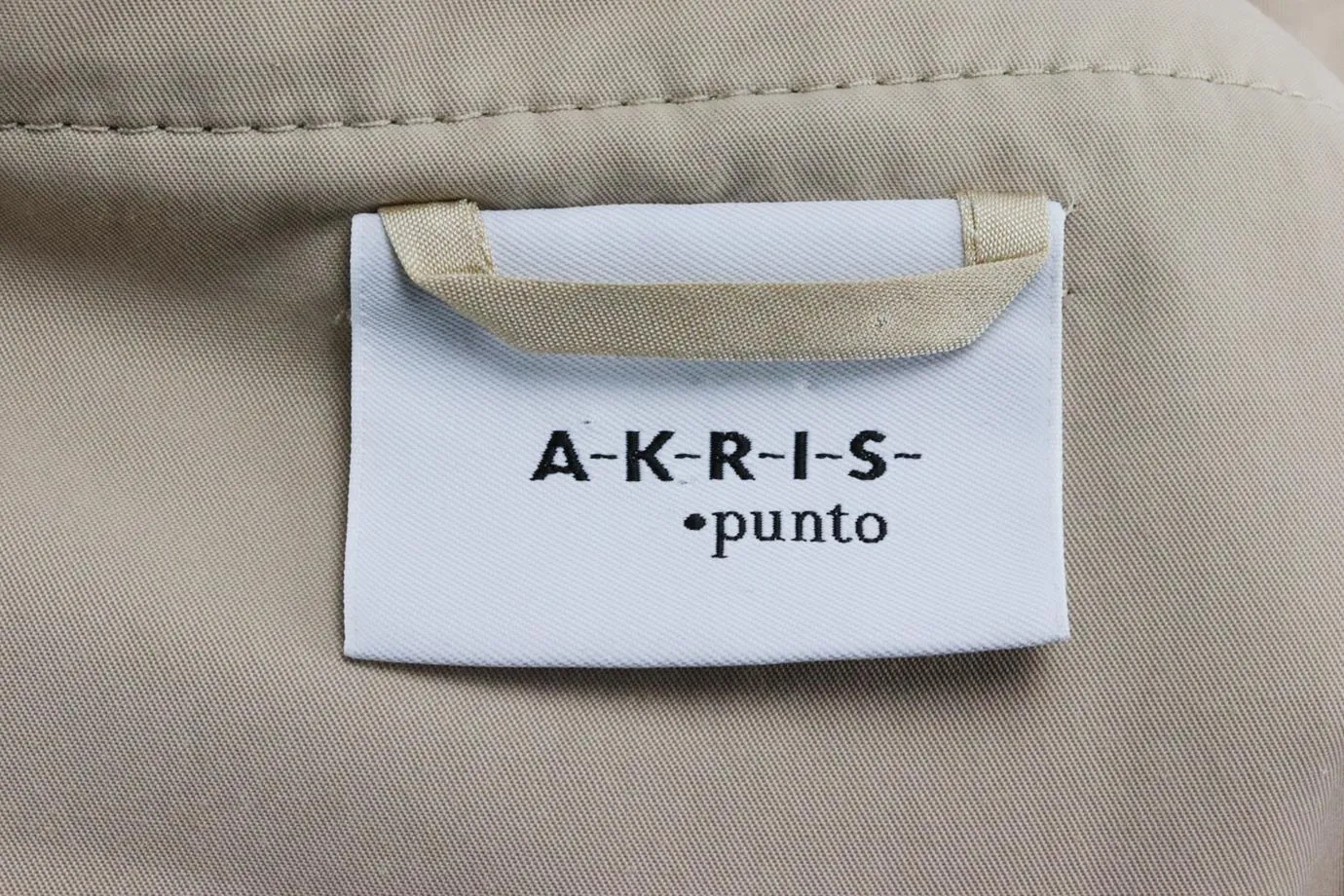 AKRIS COTTON PARKA COAT US 4 UK 8