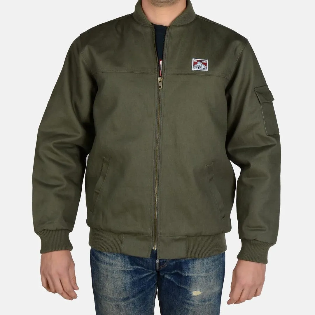 Bomber Jacket: Olive