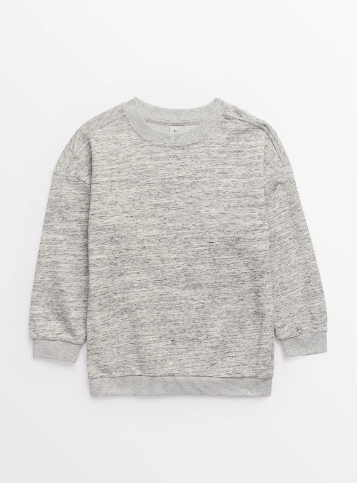 Buy Grey Marl Crew Neck Sweatshirt 7 years | Jumpers and hoodies | Tu