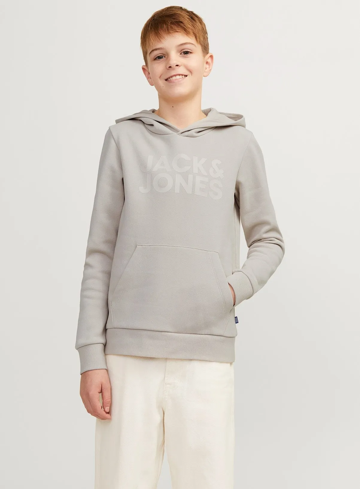 Buy JACK & JONES JUNIOR Logo Hooded Sweatshirt 12 years | Jumpers and hoodies | Tu