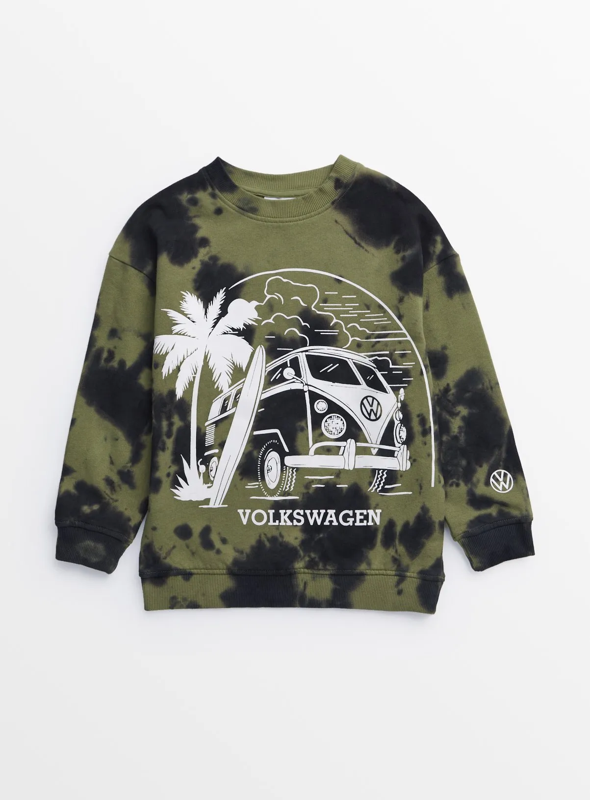 Buy Volkswagen Khaki Tie Dye Sweatshirt  11 years | Jumpers and hoodies | Tu