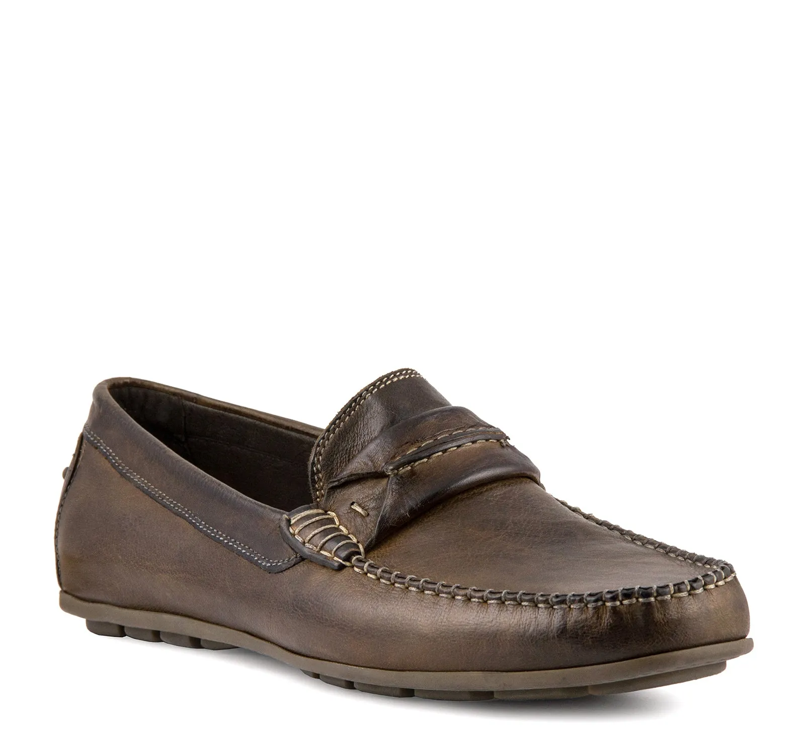 Calzoleria Toscana Positano Loafer in Brown