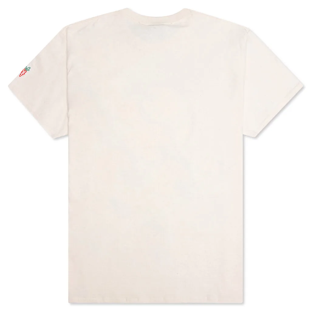 Carrots By Anwar Carrots Wordmark T-Shirt - Cream