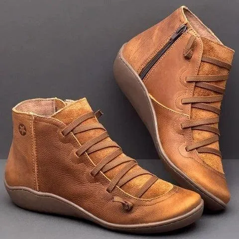 Casual women's boots flat boots