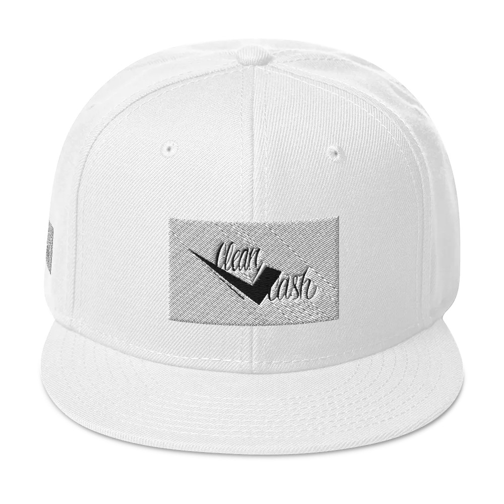 Check Clean Cash Snapback Hat