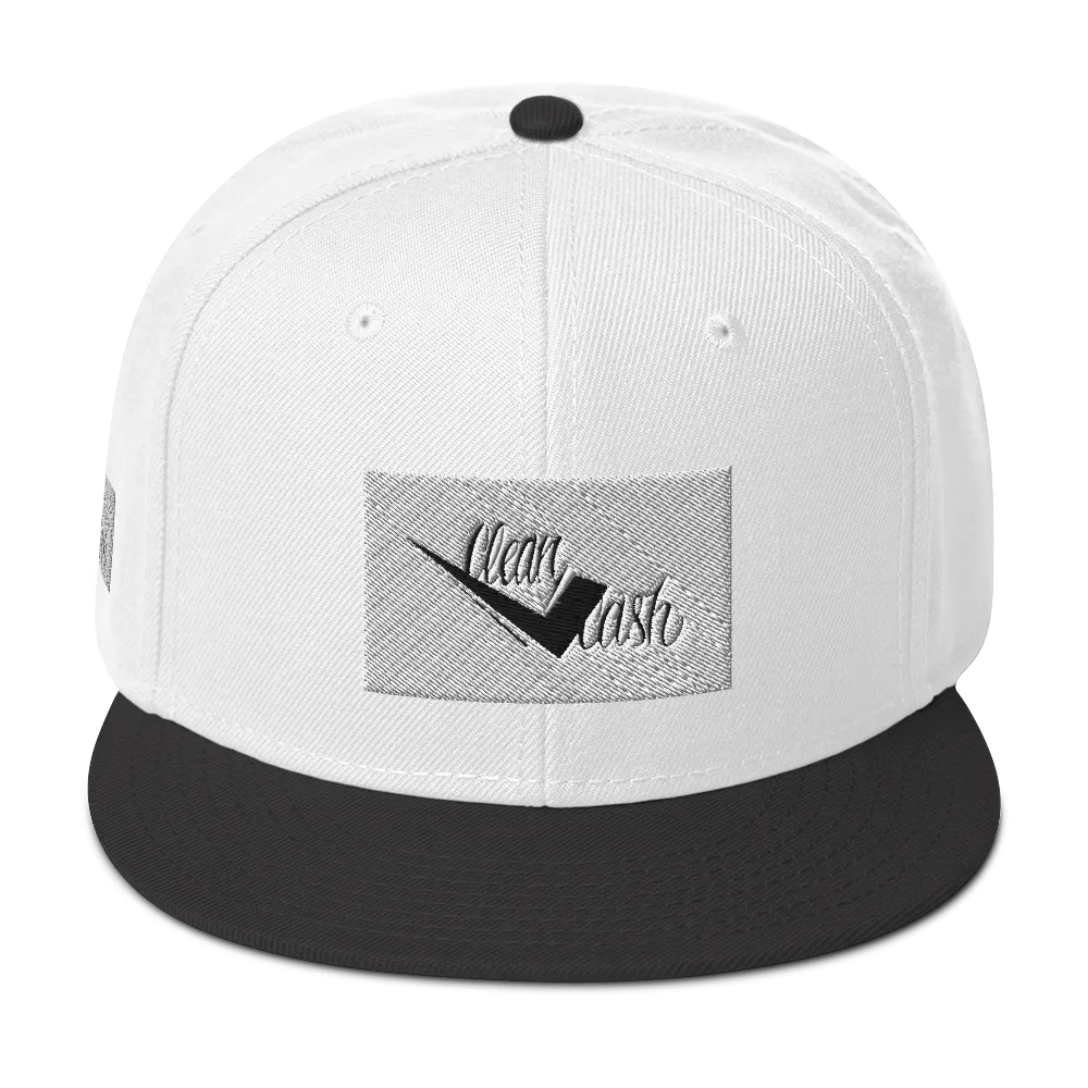 Check Clean Cash Snapback Hat