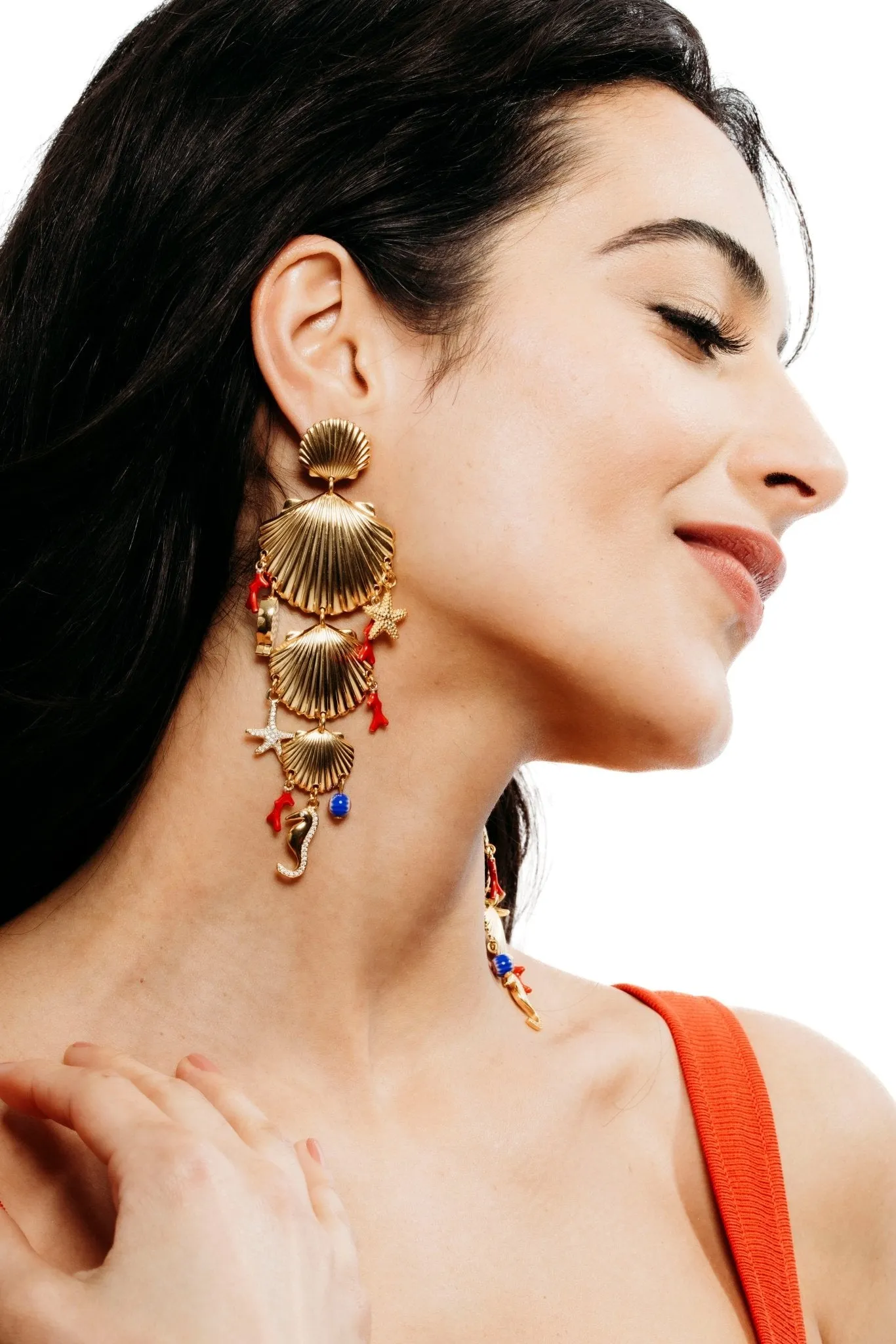 Coralia Earrings