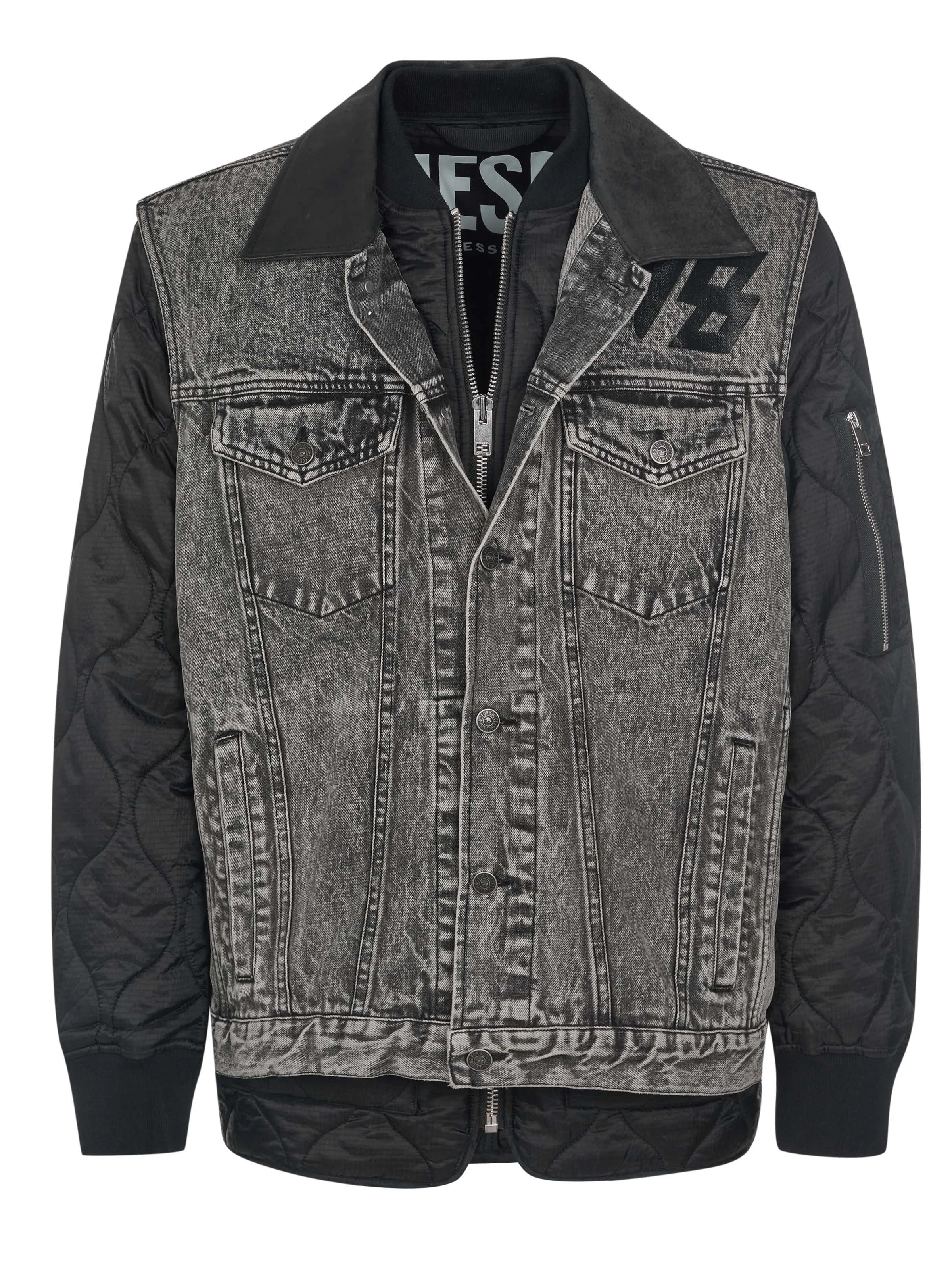 Diesel Jacket black-grey