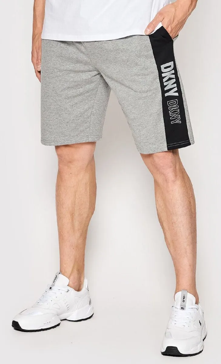 DKNY River Ban Lounge Shorts Grey Marl