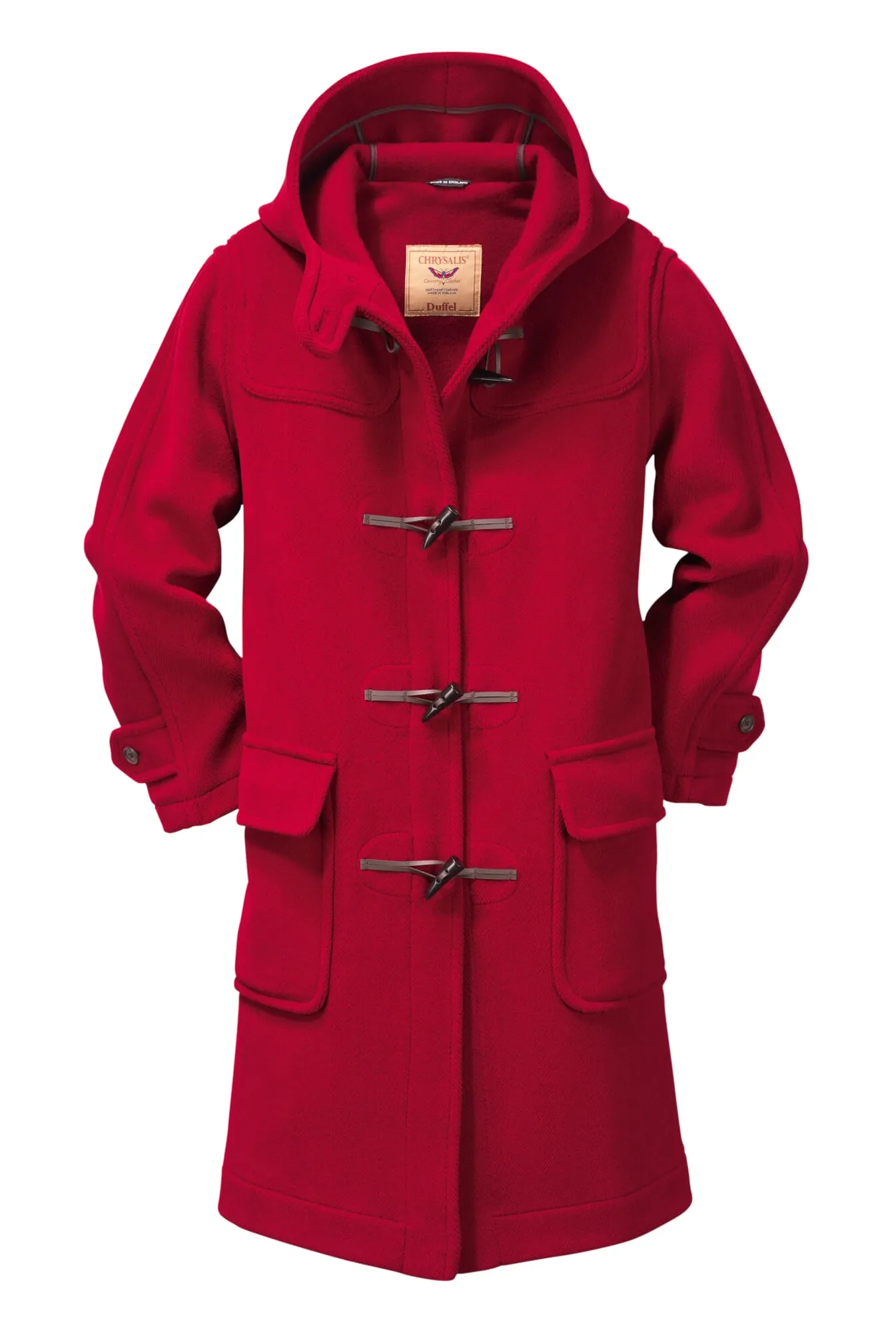 Duffle coat Elysian ladies, Red | Manufactum