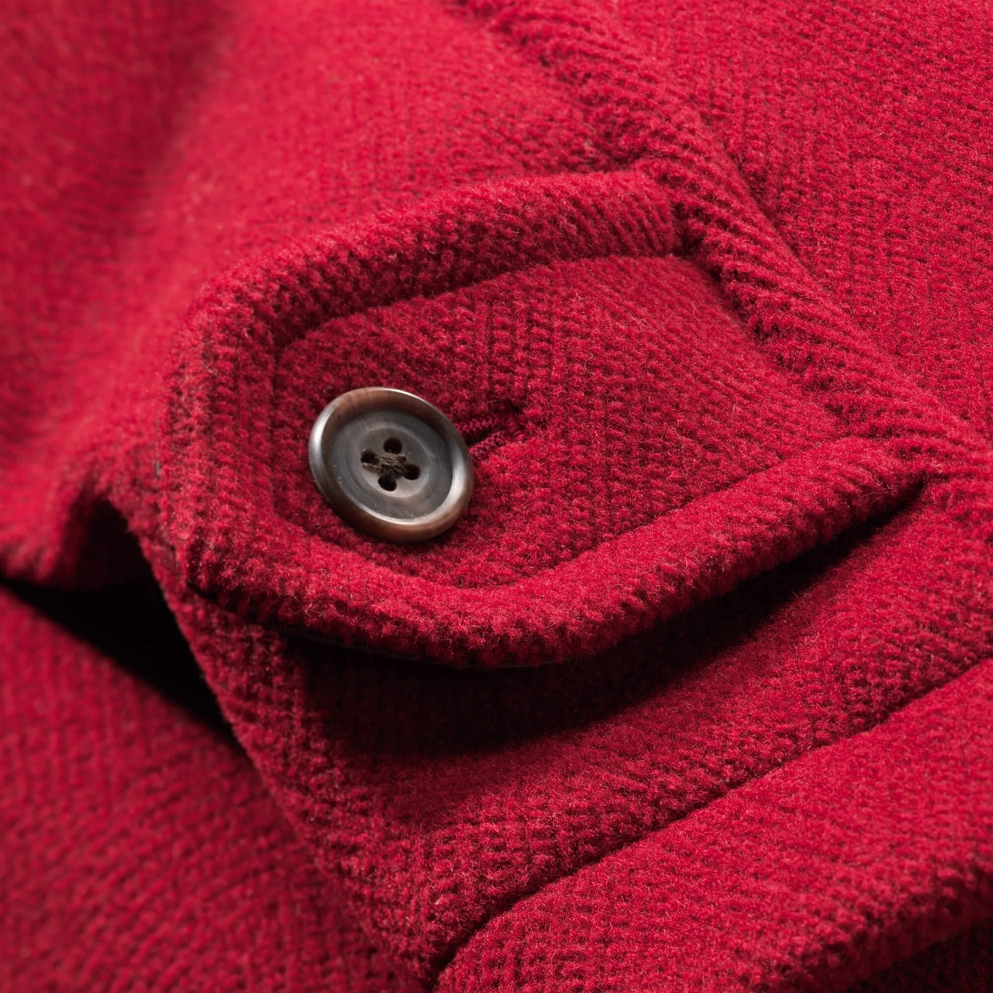 Duffle coat Elysian ladies, Red | Manufactum