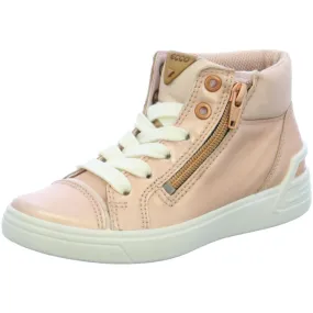 Ecco Sneaker High for girls pink