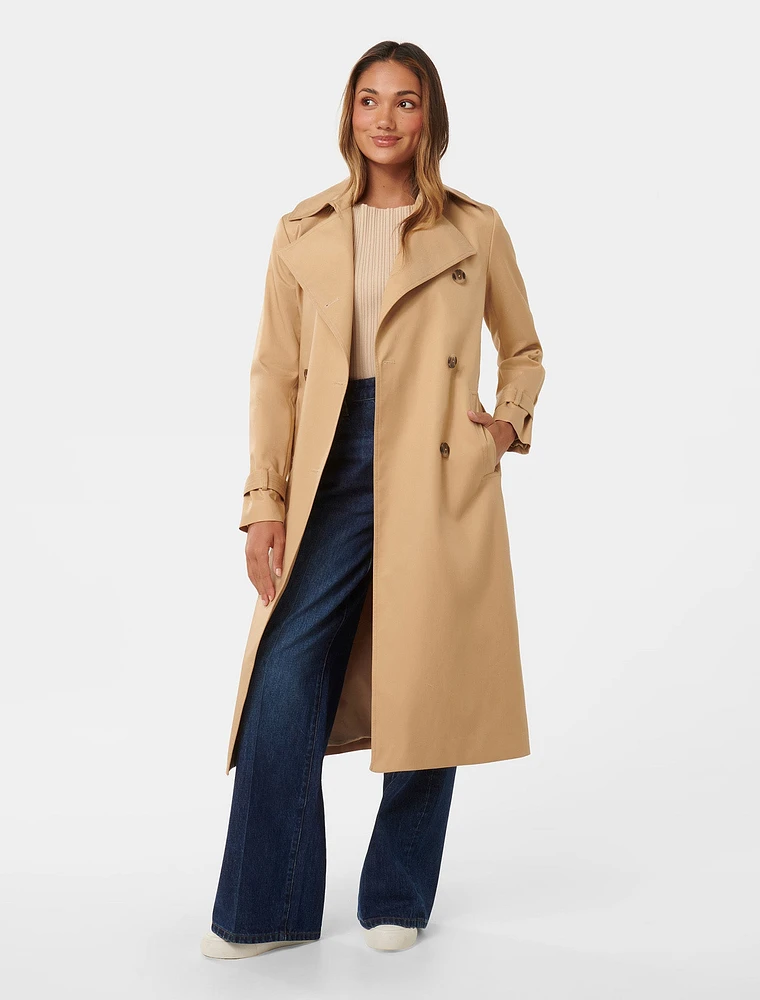 EverNew Payton Petite Soft Trench Coat