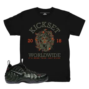 Foamposite Sequoia Medusa Worldwide Shirt