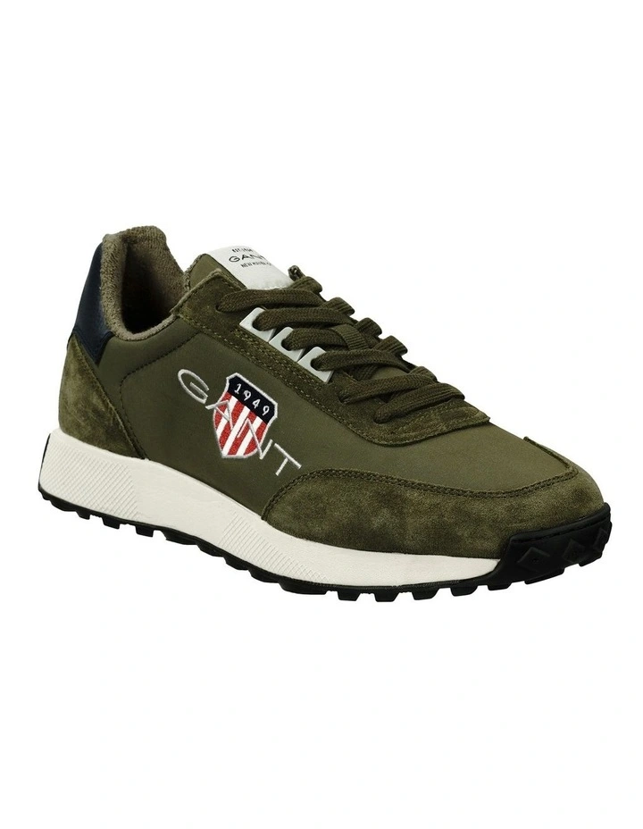 Garold Suede Sneaker in Green