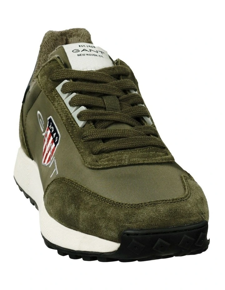 Garold Suede Sneaker in Green