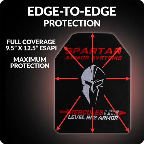 Hercules Lite RF2/III+ Ceramic Body Armor & Achilles Laser Cut Plate Carrier Package