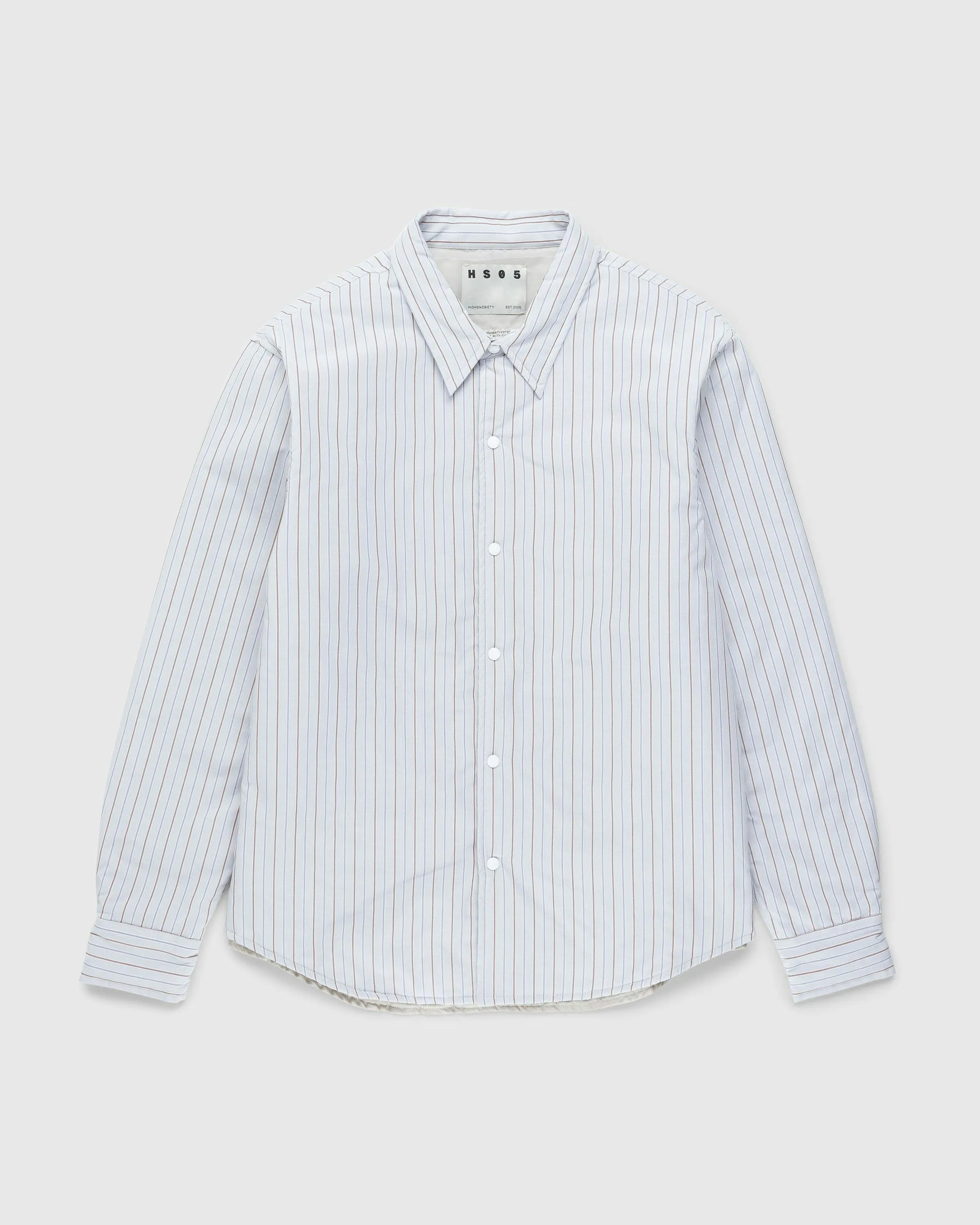 Highsnobiety HS05 – Insulated Shirt Jacket Striped | Highsnobiety Shop