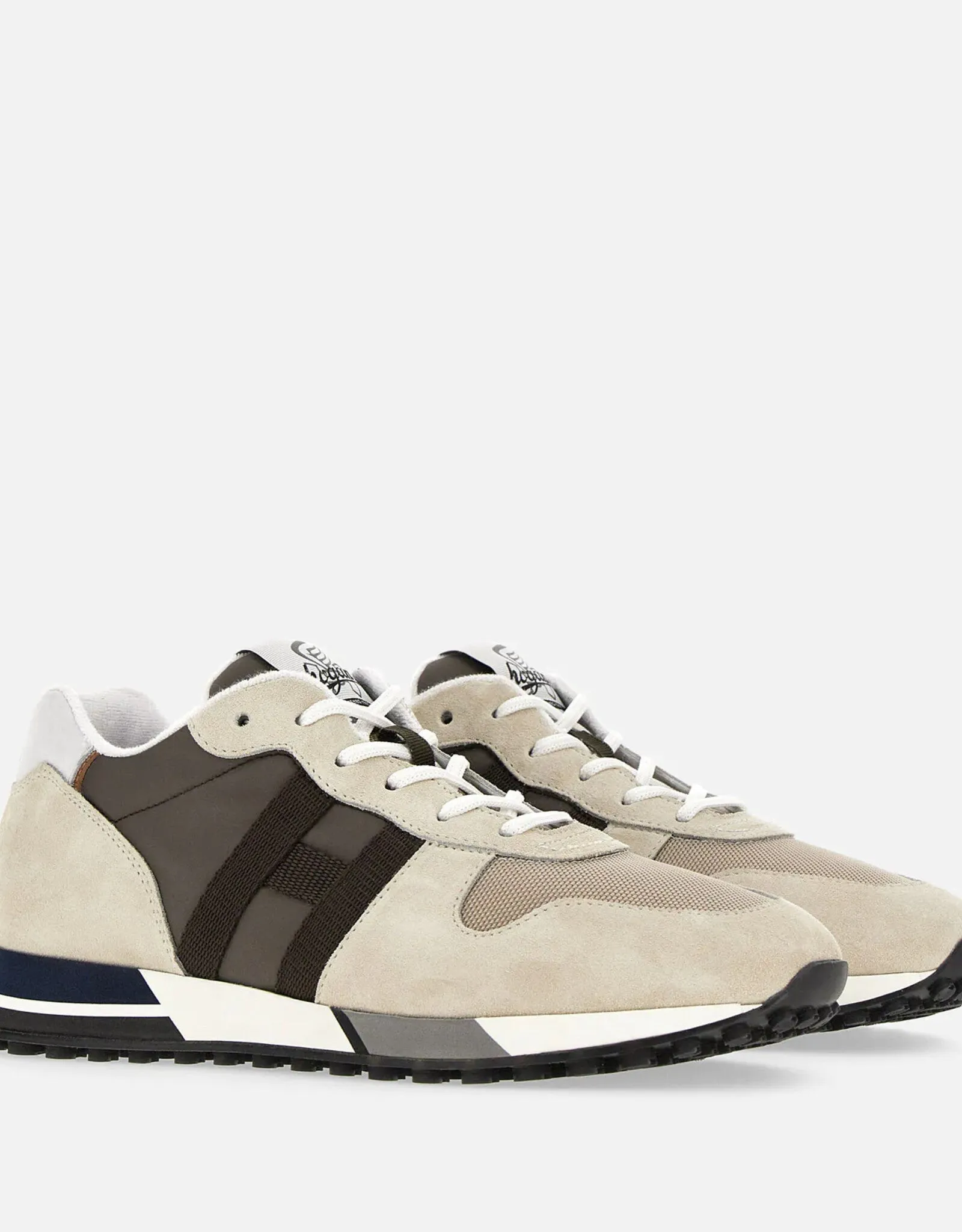 Hogan H383 Sneaker - Beige/Brown