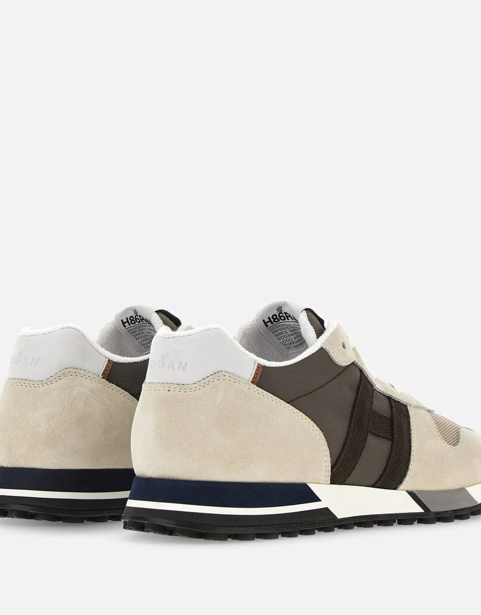 Hogan H383 Sneaker - Beige/Brown