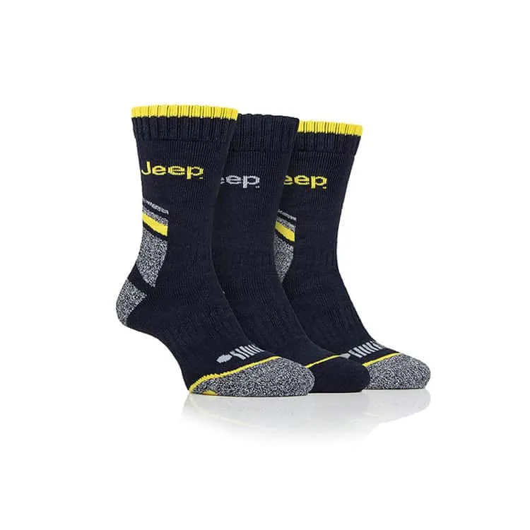 Jeep Men’s Performance Work Boot Socks Navy | Ingatestone Saddlery