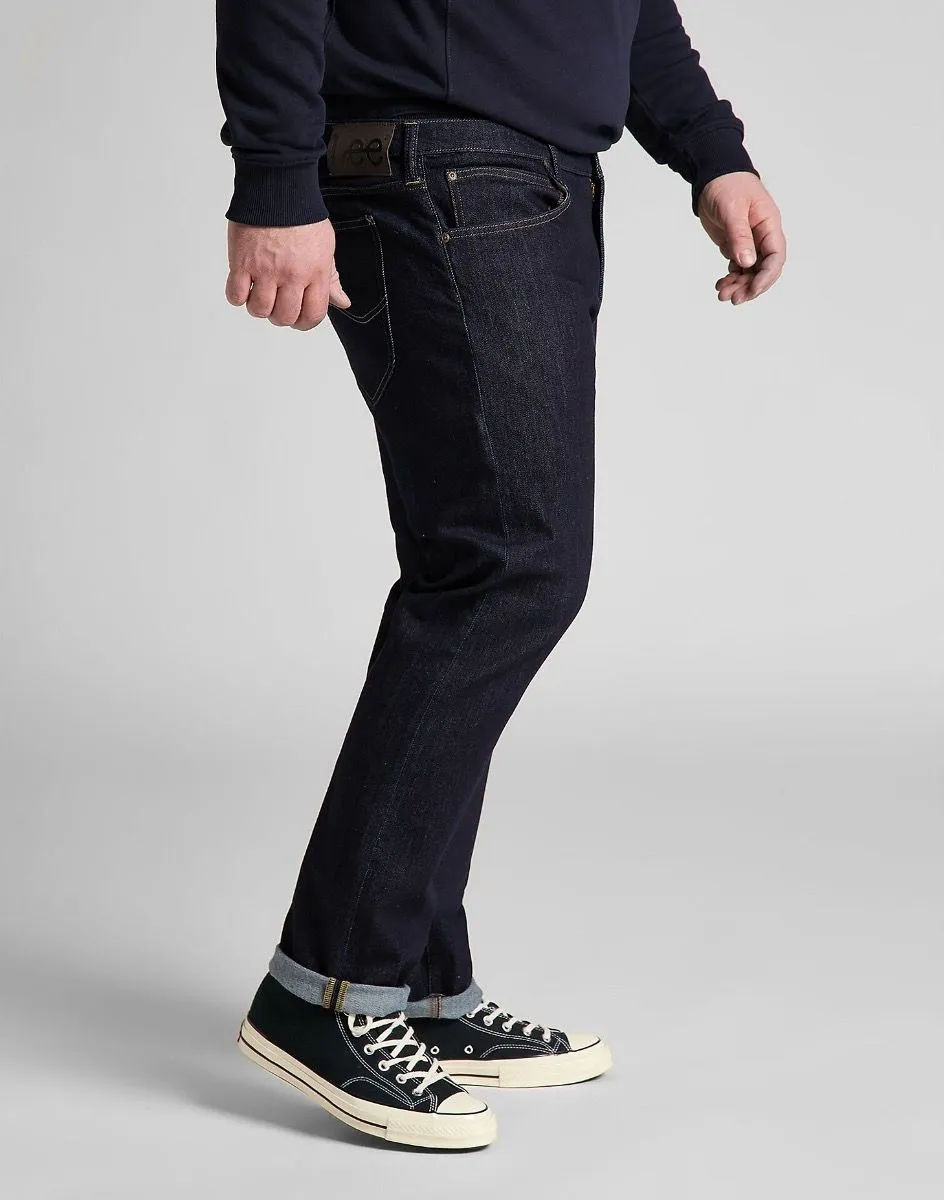 Lee Daren Zip Regular Straight Denim Jeans Rinse