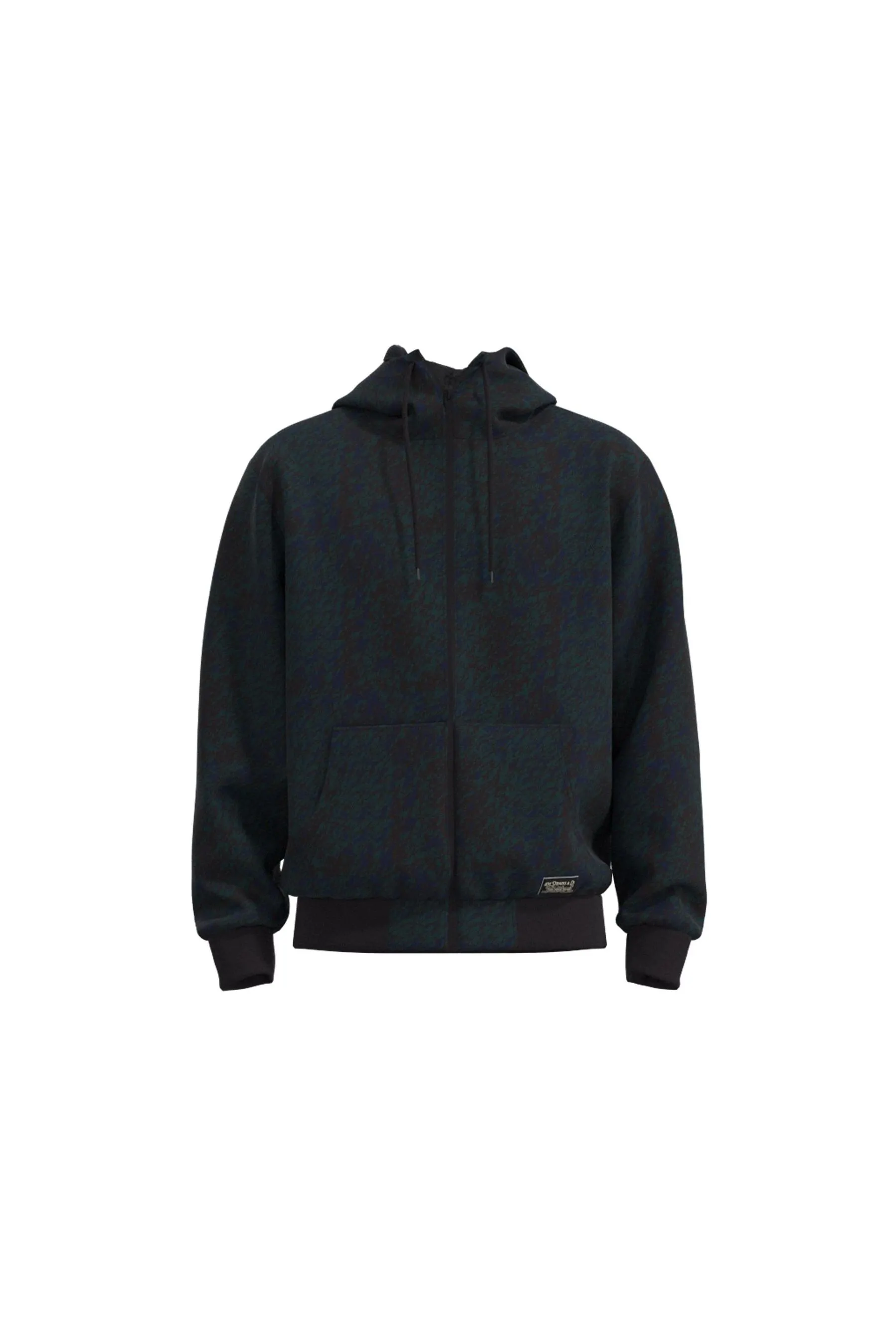 Levi's ® Sherpa Lined Zip Up Apache Black Agate Brown Men Hoodies