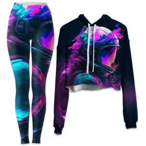 Lightyears Away Crop Hoodie and Leggings Combo