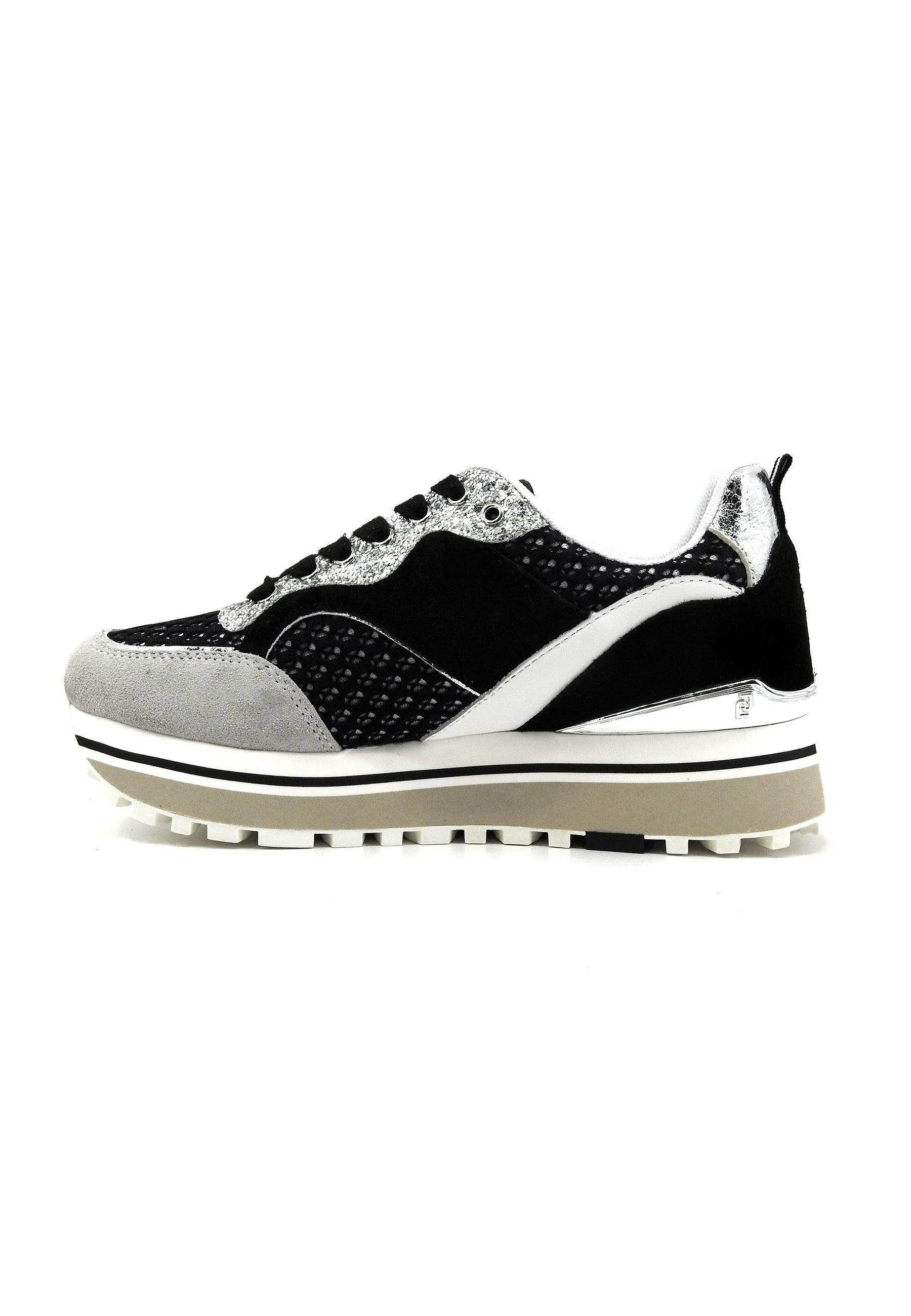 LIU JO Maxi Wonder 73 Sneaker Donna Black BA4059TX394