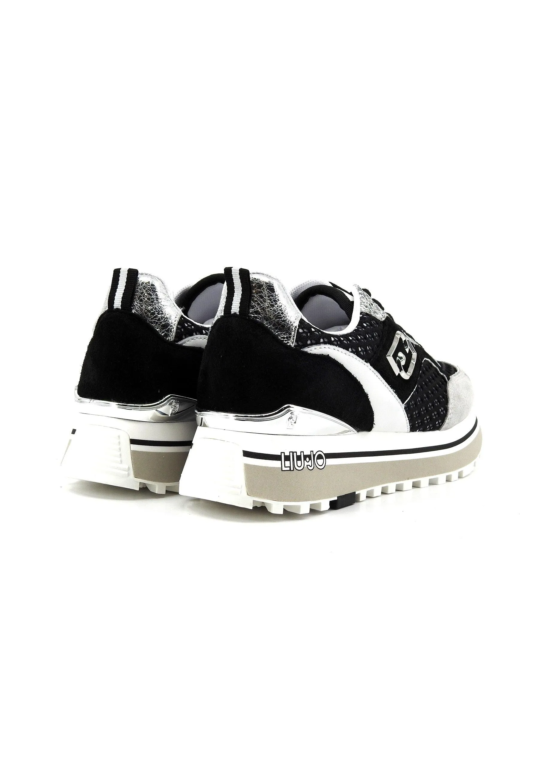 LIU JO Maxi Wonder 73 Sneaker Donna Black BA4059TX394