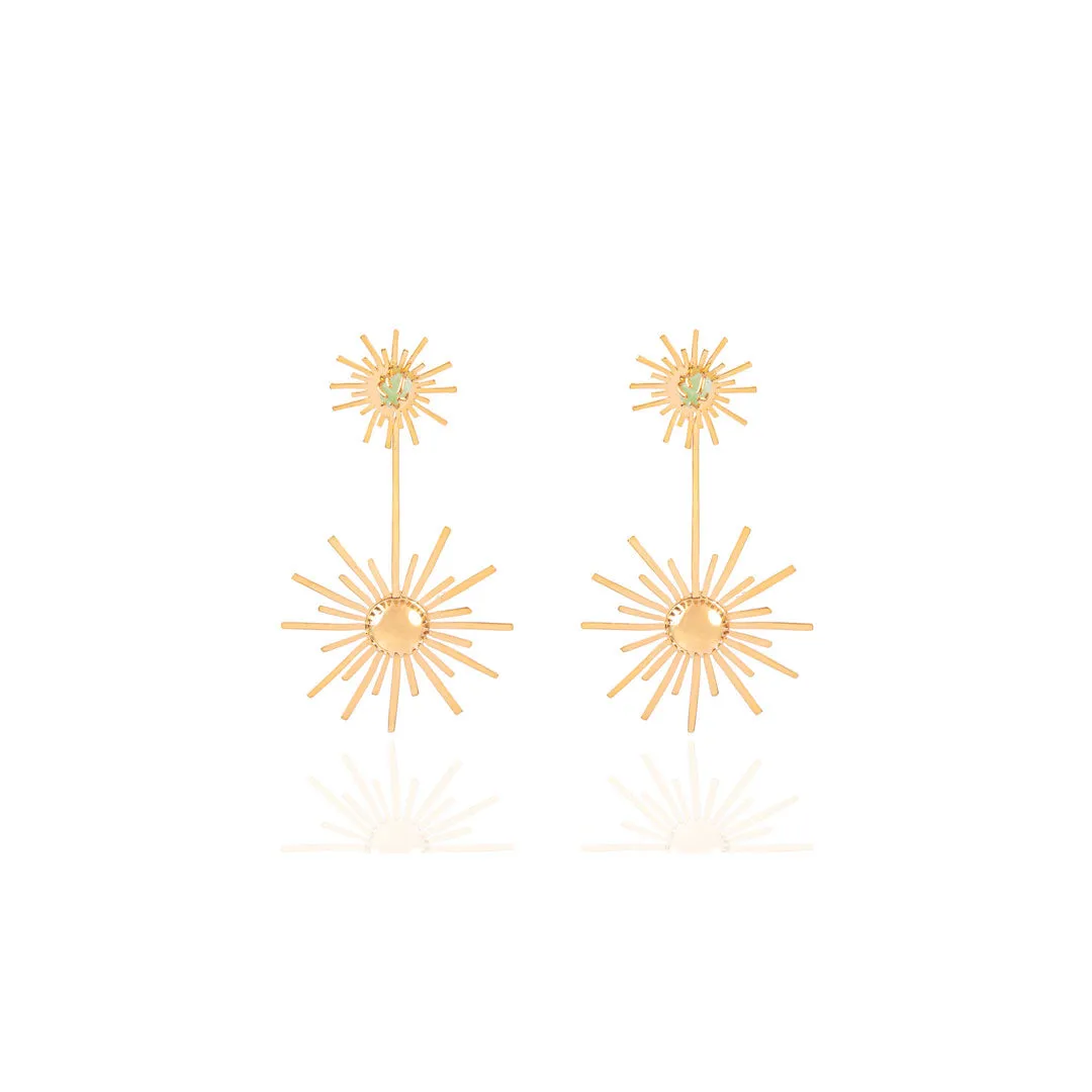 Luciana's Starburst Earrings- Small