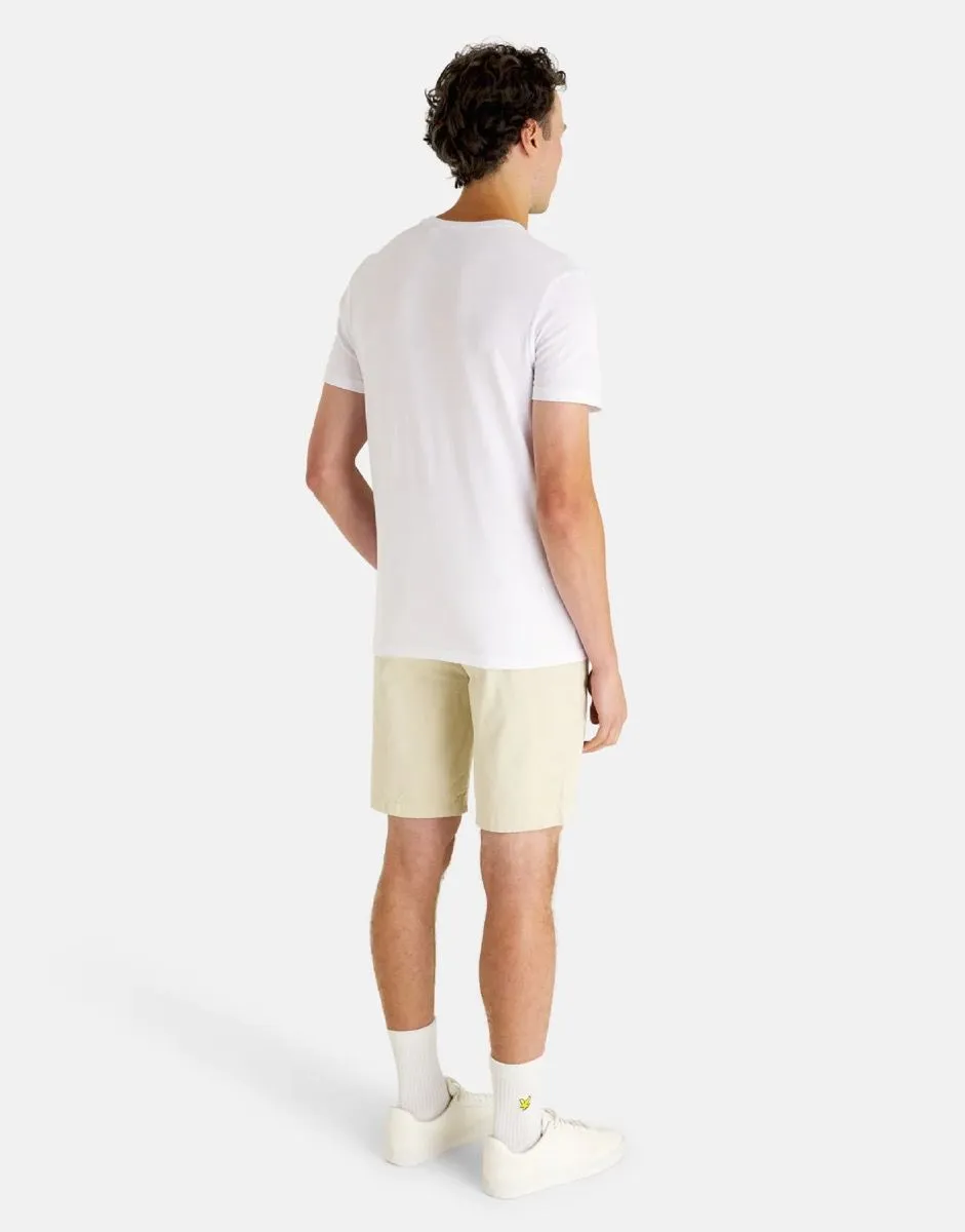 Lyle & Scott Anfield Core Chino Shorts Ecru