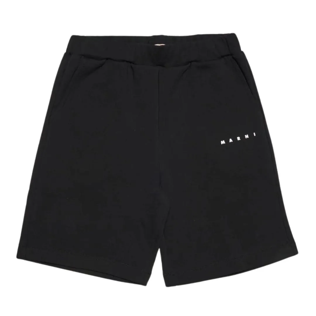 Marni Shorts Logo Black