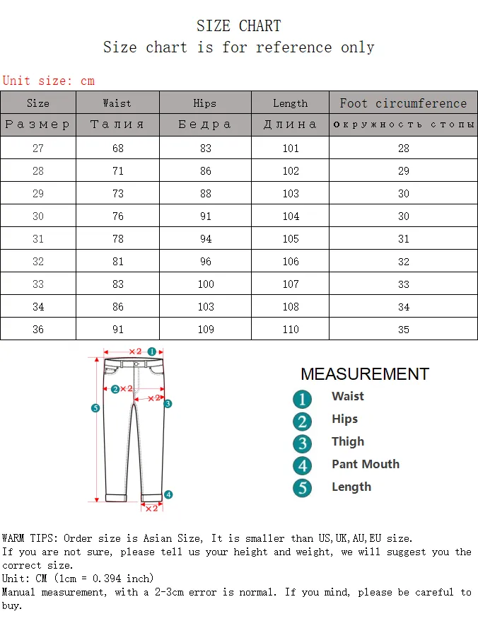 Men's Cotton Solid Pattern Mid Waist Fashion Button Pocket Slim Fit Jeans