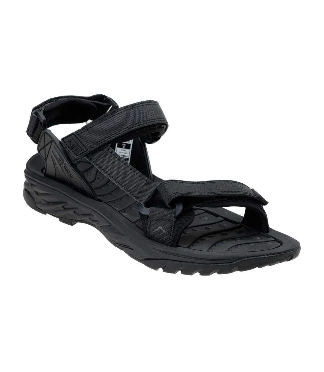 Mens wideres sandals black Elbrus