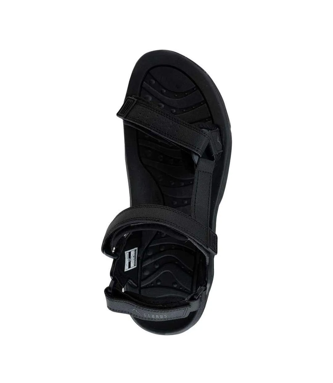 Mens wideres sandals black Elbrus