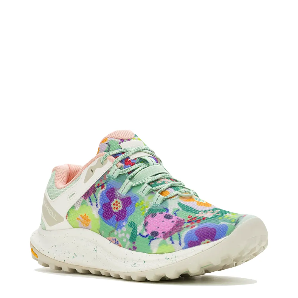 Merrell Women's Antora 3 Sneaker in Botanist Floral