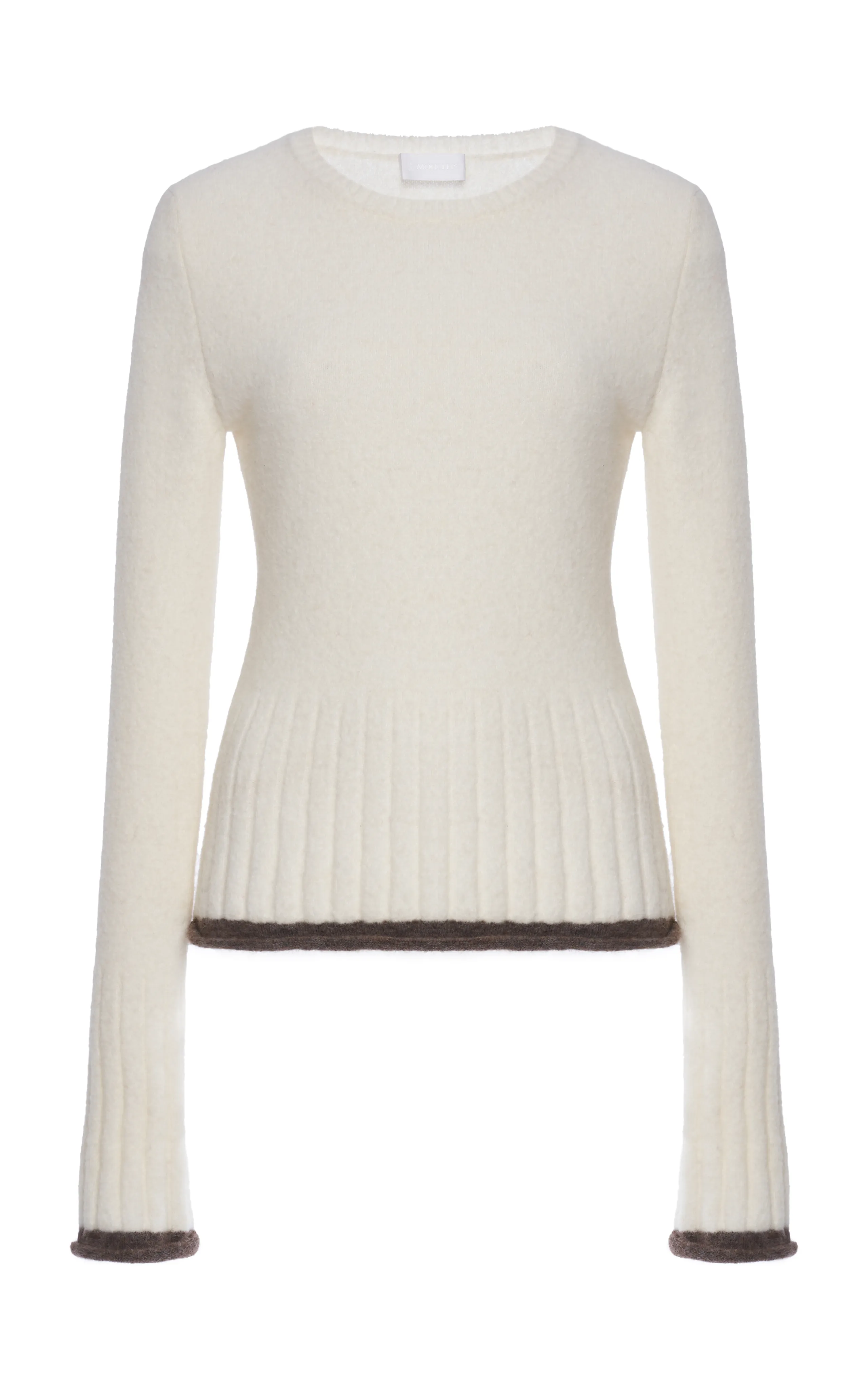 Moncler Knit Alpaca Wool-Blend Sweater