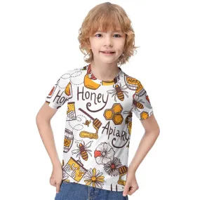 Multi-Image-Design Kinder Jungen Kurzärmeliges T Shirt ET023 mit Foto Design Motiv Text selbst gestalten und bedrucken