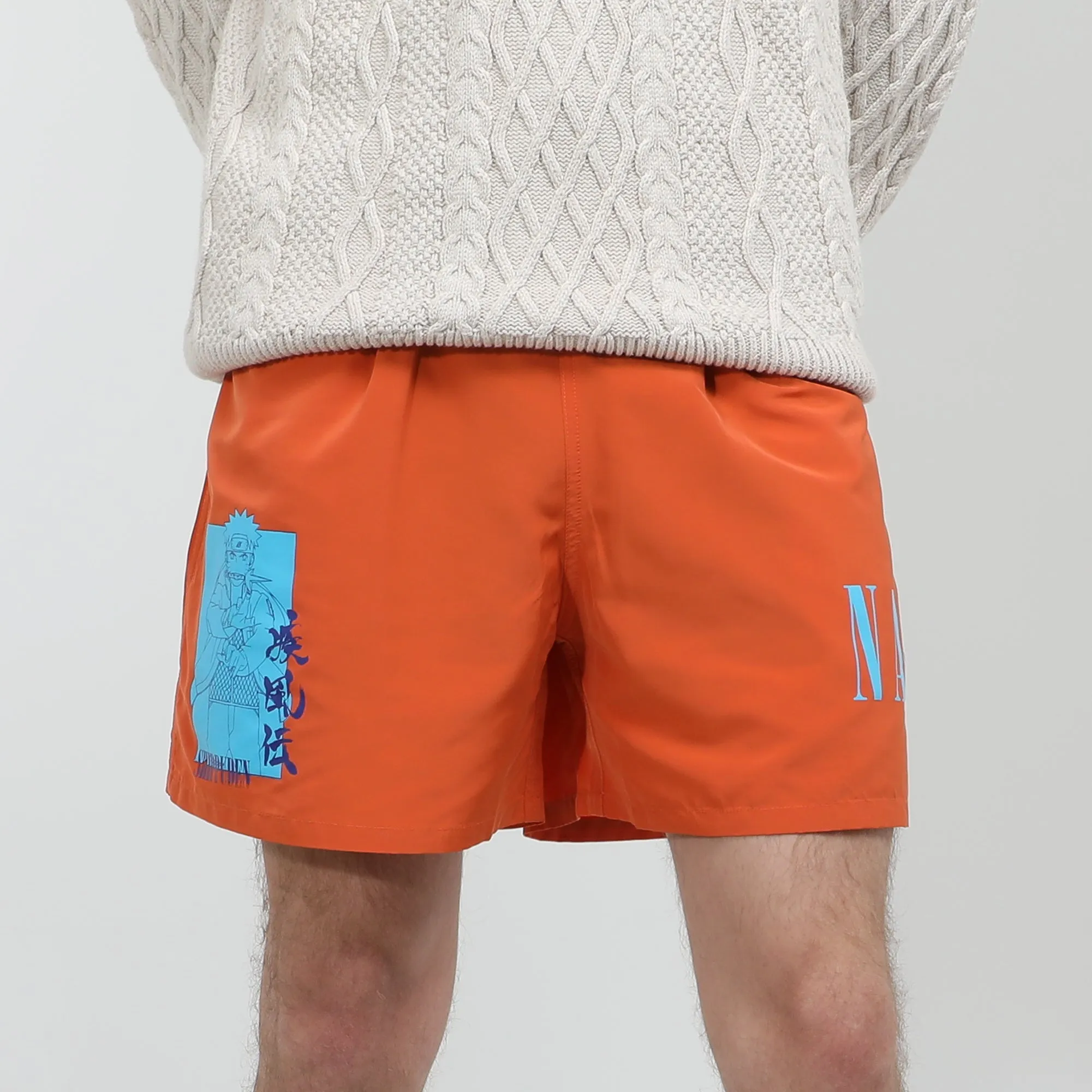 Naruto Orange Belted Shorts