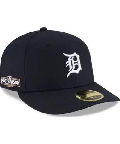 New Era Men's MLB Detroit Tigers 2024 MLB season Side Patch Low 59FIFTY Fitted Hat