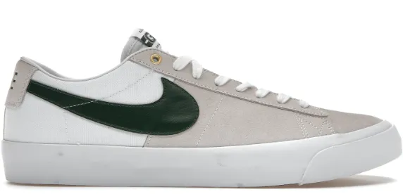 Nike SB Zoom Blazer Low Pro GT - White/Fir/Gum Light Brown