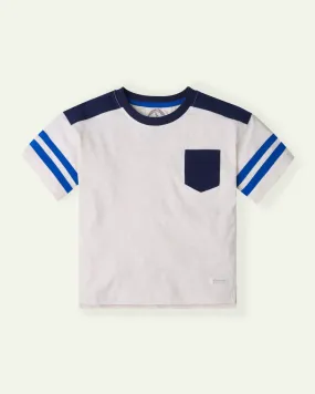 Oatmeal Cut and Sew T-Shirt