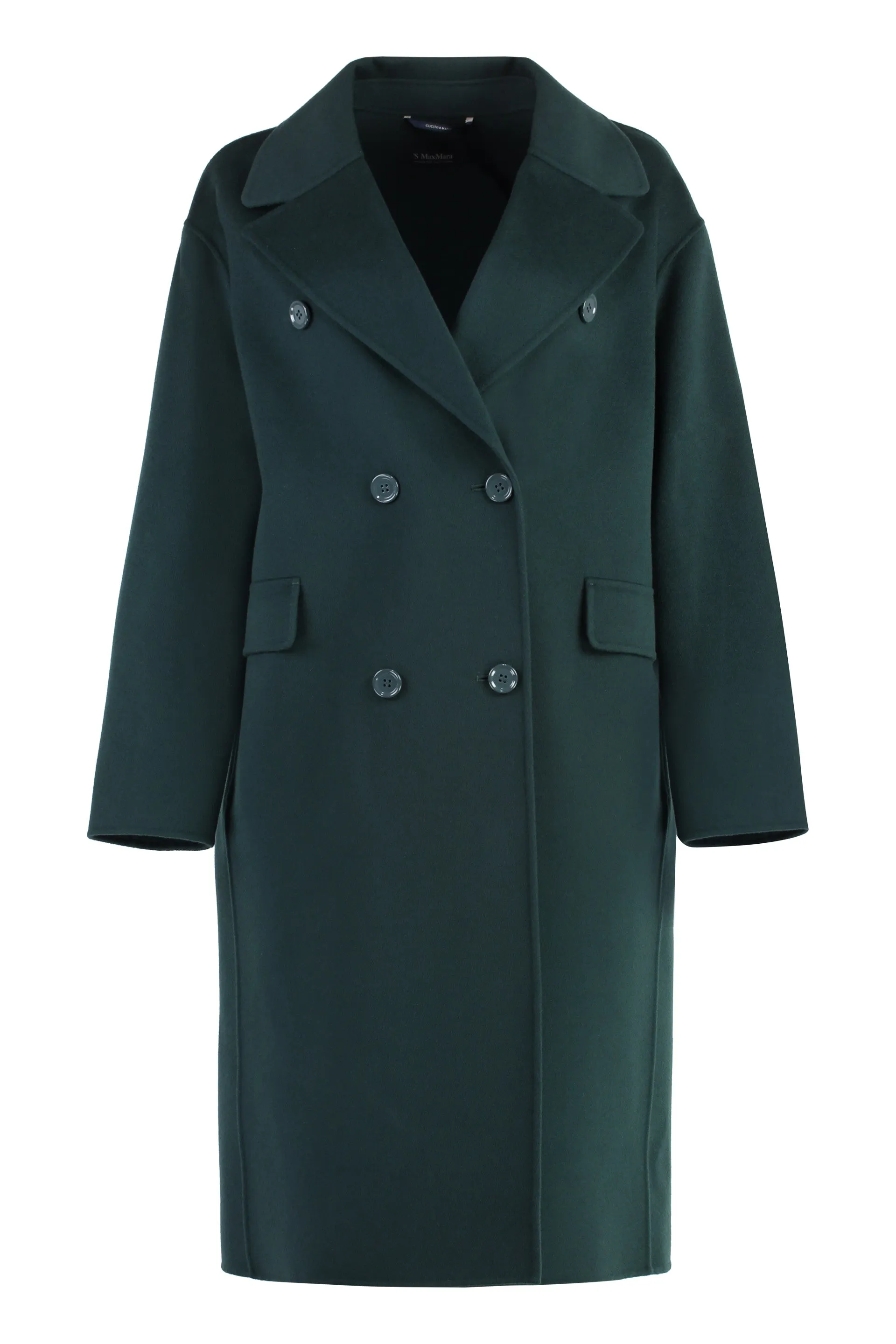 OLIVER DOUBLE-BREASTED VIRGIN WOOL  COAT