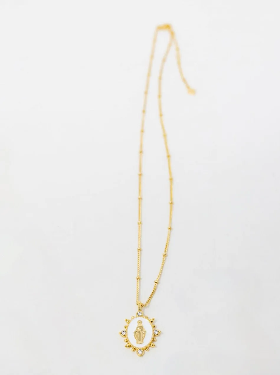 Our Lady of Lourdes Necklace