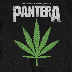 Pantera Whiskey 'n Weed T-Shirt